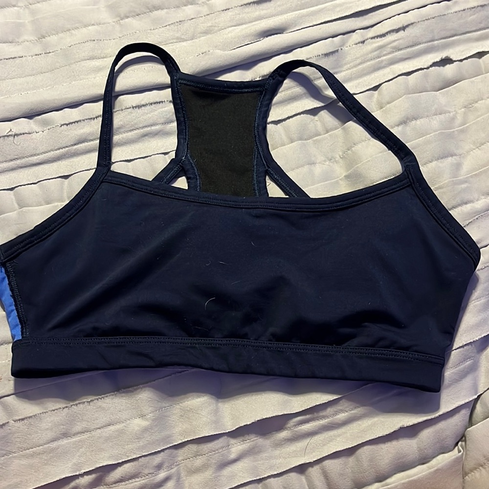 GapFit Sports Bra Navy